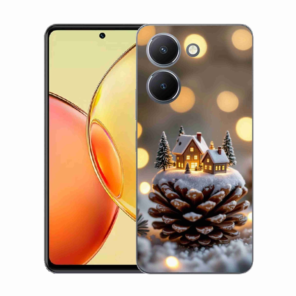 Gél borítás mmCase a Vivo Y36-hoz - téli falu