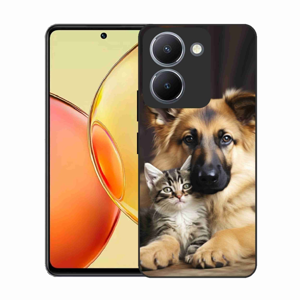 Zselés borítás mmCase a Vivo Y36-hoz - állatbarátság