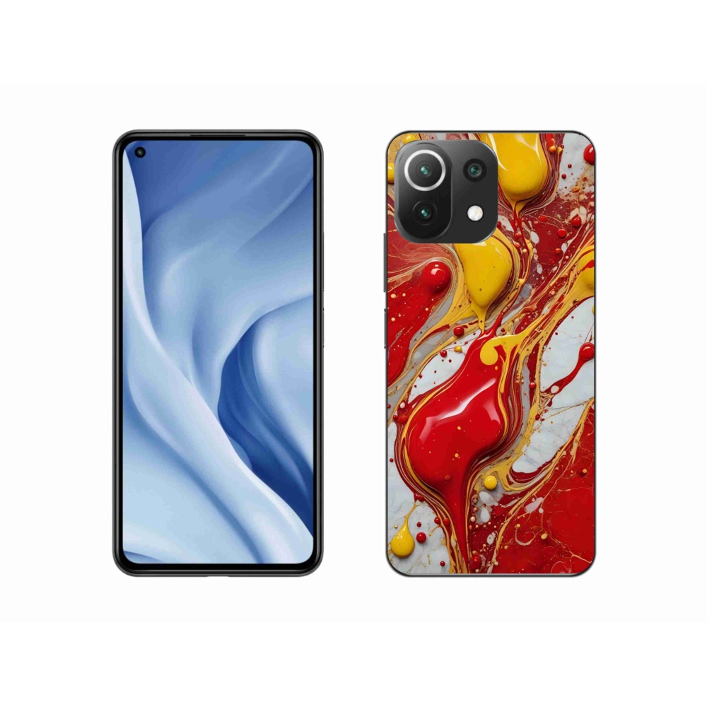 Gél borítás mmCase a Xiaomi 11 Lite 5G NE számára - absztrakt motívum 42