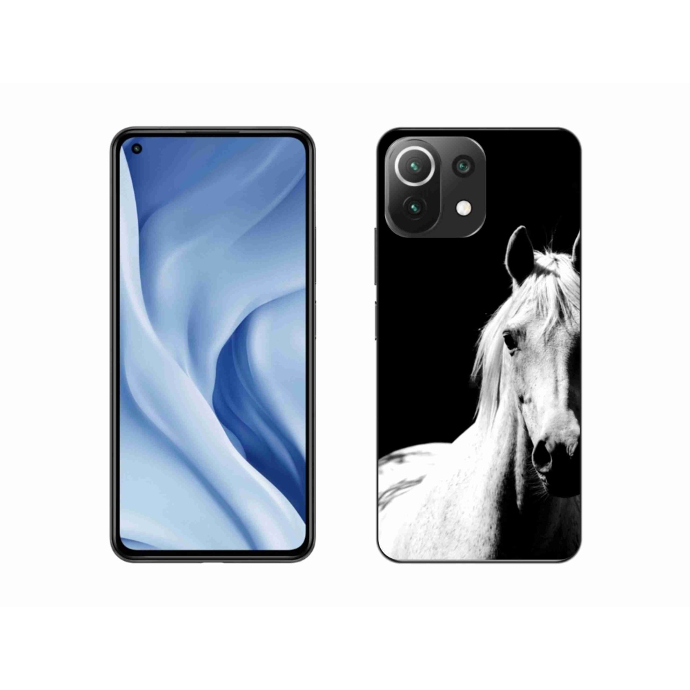 Gélburkolat mmCase a Xiaomi 11 Lite 5G NE - fehér ló 5