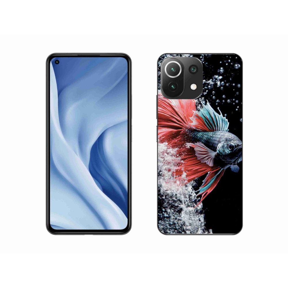 Gél borítás mmCase a Xiaomi 11 Lite 5G NE számára - harcos színű