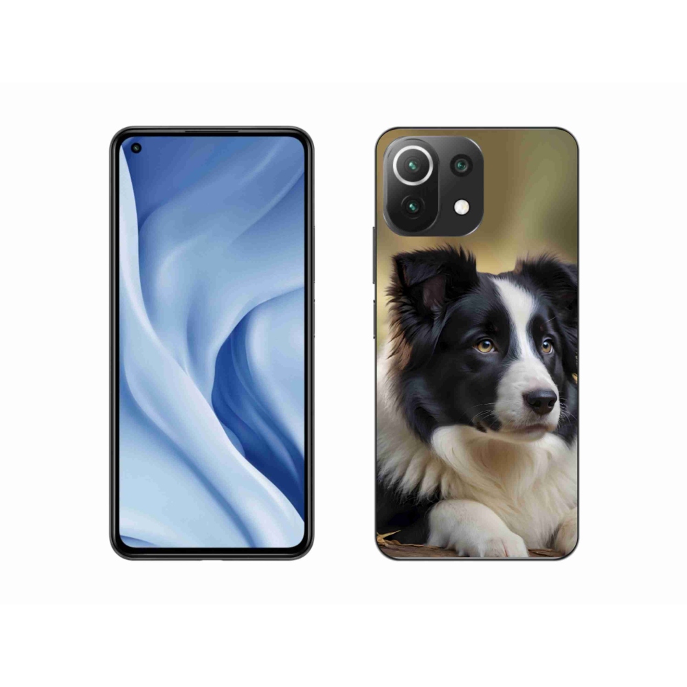 Gél borító mmCase a Xiaomi 11 Lite 5G NE - border colie 2 számára
