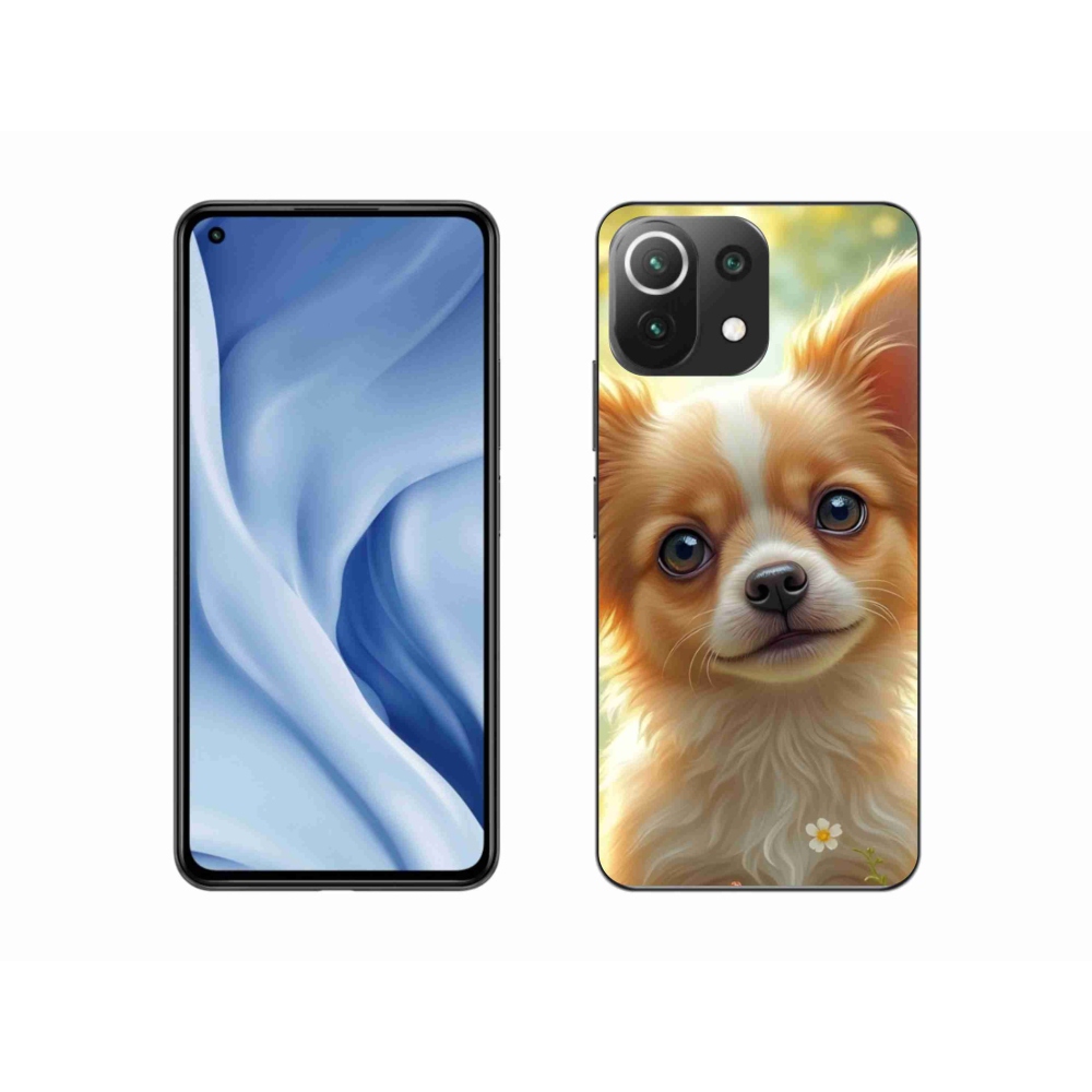 Gélburkolat mmCase a Xiaomi 11 Lite 5G NE - chihuahua 5 számára