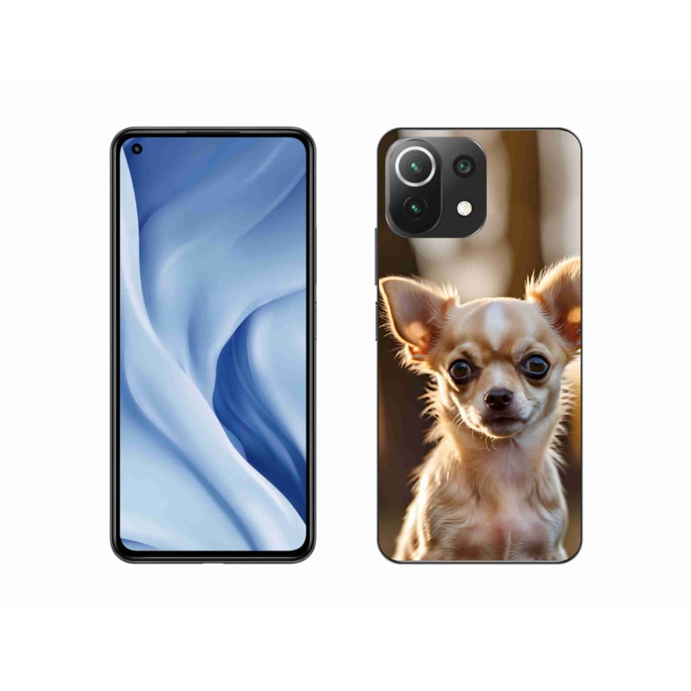 Gélburkolat mmCase a Xiaomi 11 Lite 5G NE - chihuahua 6 számára