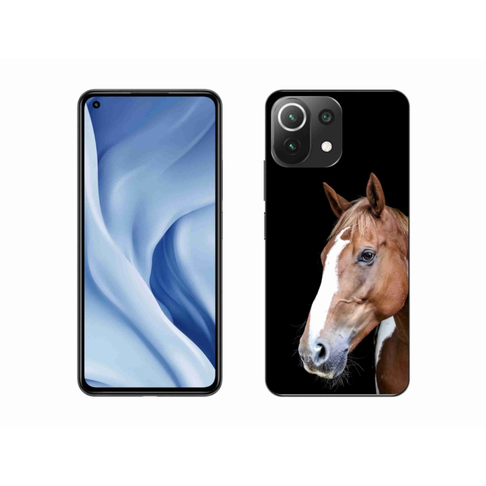 Gél borító mmCase a Xiaomi 11 Lite 5G NE - barna ló 3