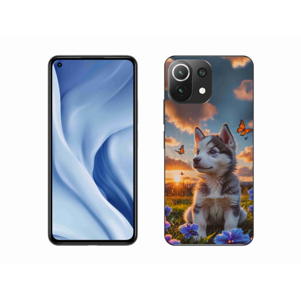 Gélburkolat mmCase a Xiaomi 11 Lite 5G NE - husky naplementében