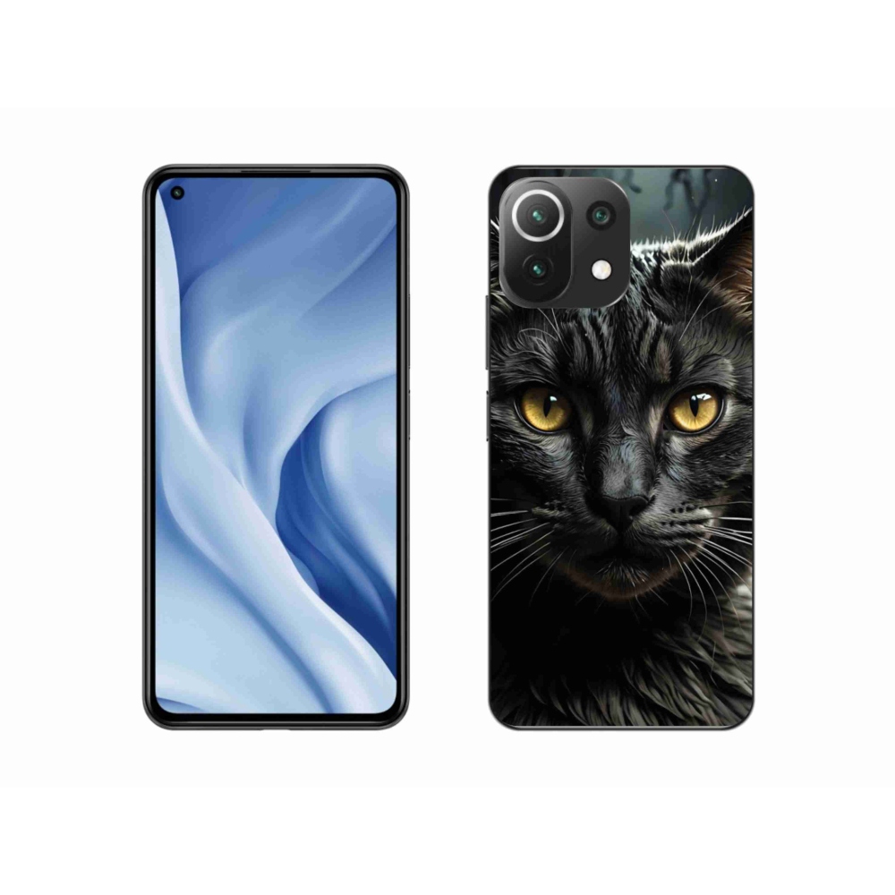 Gélburkolat mmCase a Xiaomi 11 Lite 5G NE - macska szeme 3