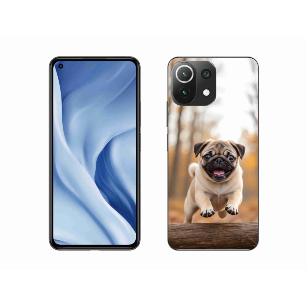Gél borítás mmCase a Xiaomi 11 Lite 5G NE számára - mopsz 2