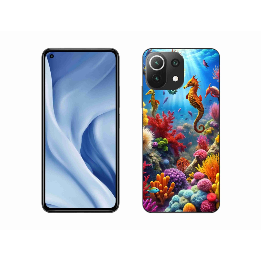 Gélburkolat mmCase a Xiaomi 11 Lite 5G NE számára - Sea World 3