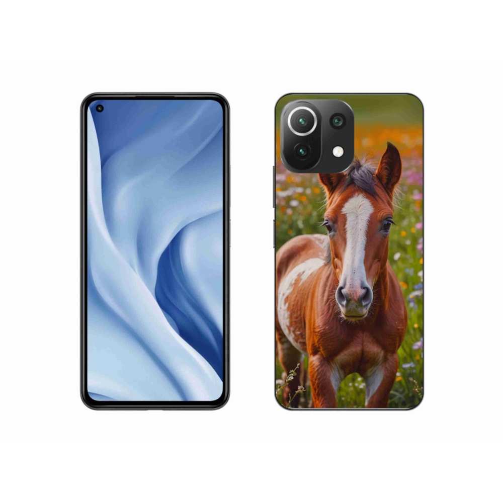Gélburkolat mmCase a Xiaomi 11 Lite 5G NE - aranyos csikó