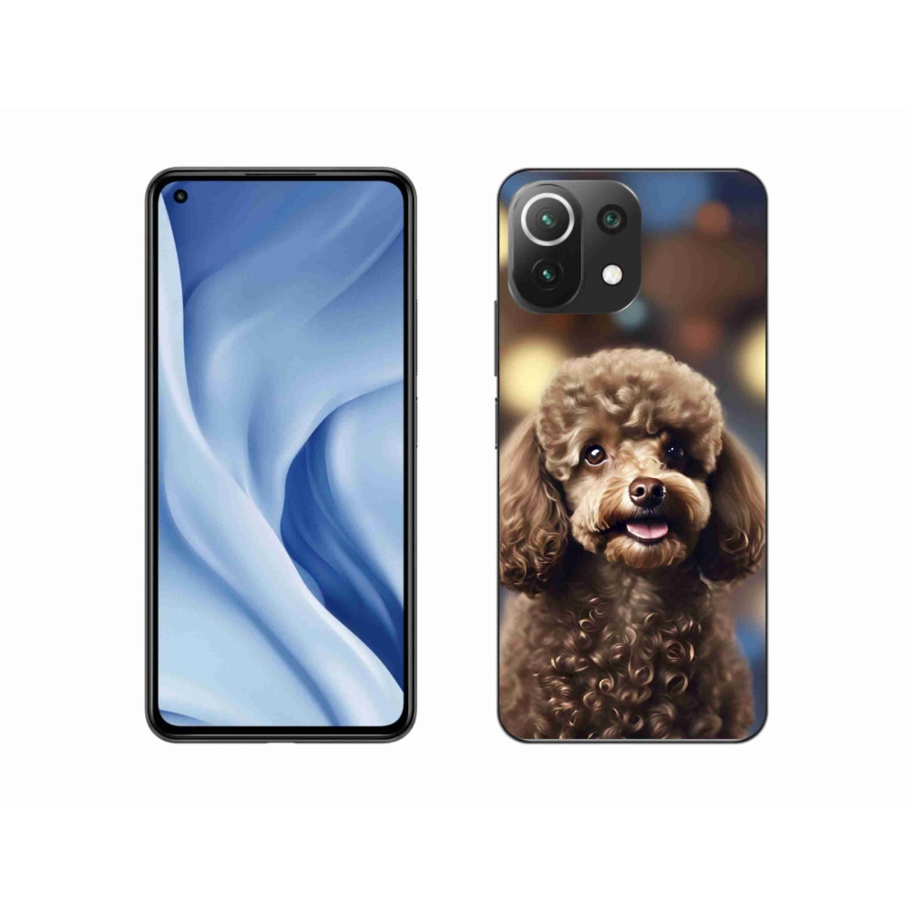 Gél borító mmCase a Xiaomi 11 Lite 5G NE számára - aranyos uszkár