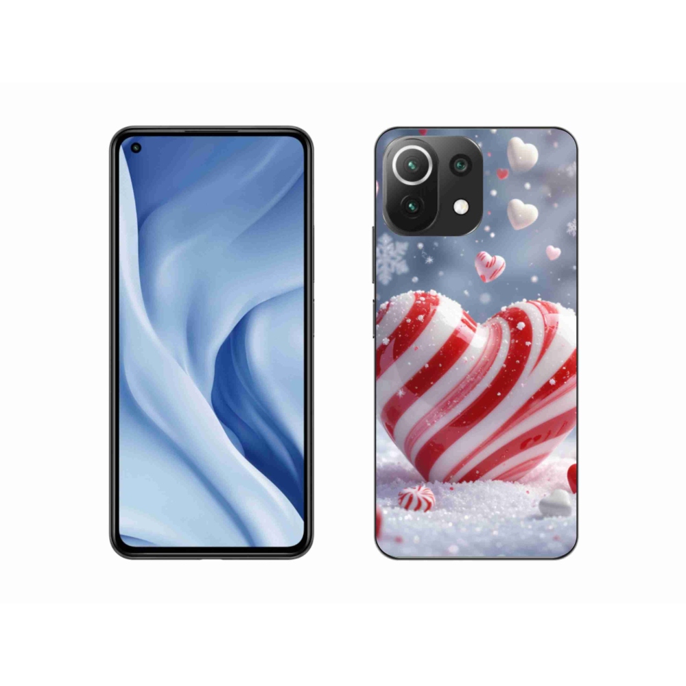 Gélburkolat mmCase a Xiaomi 11 Lite 5G NE számára - édes szívecske