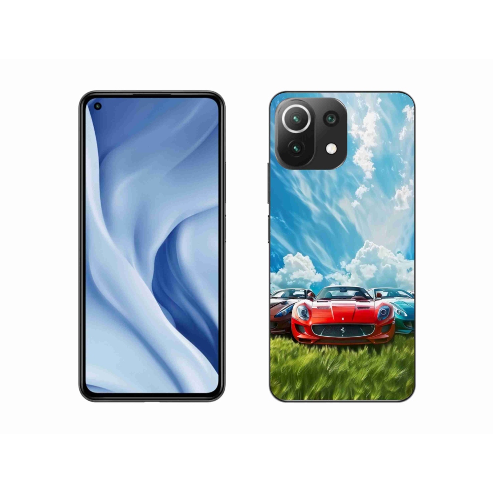 Gélburkolat mmCase a Xiaomi 11 Lite 5G NE számára - sportkocsik