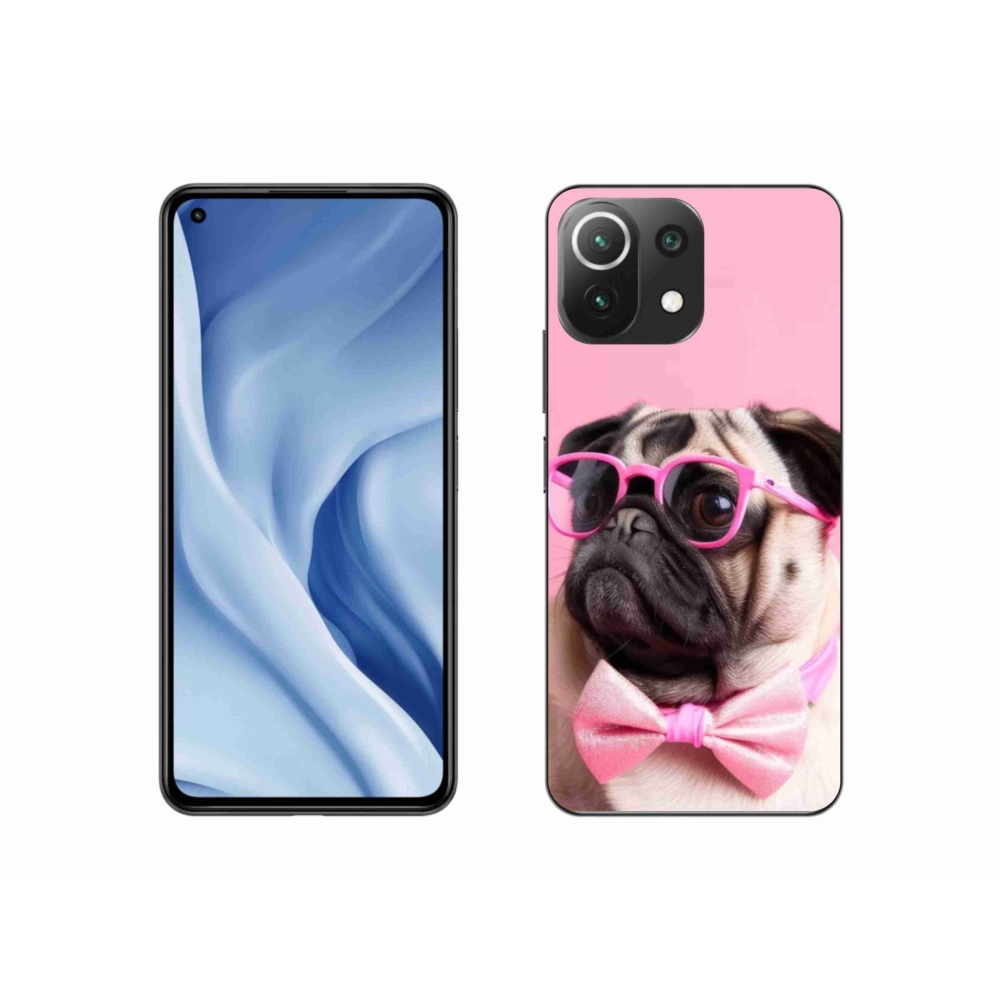Gélburkolat mmCase a Xiaomi 11 Lite 5G NE - stílusos mopsz