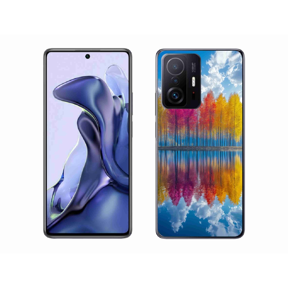 Gél borítás mmCase a Xiaomi 11T-hez - színes fák