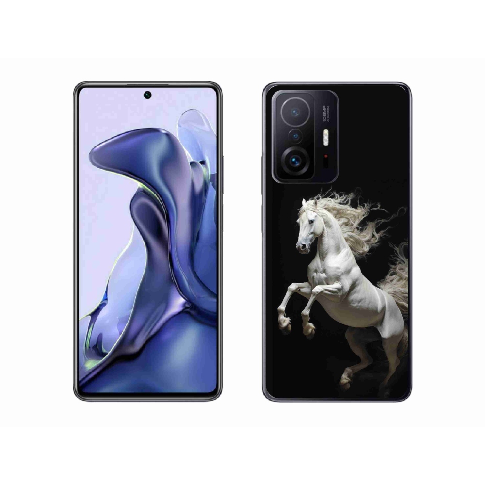 Gél borítás mmCase a Xiaomi 11T-hez - fehér ló 4