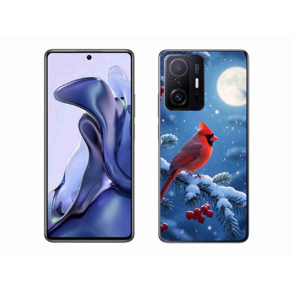 Gél borítás mmCase a Xiaomi 11T-hez - kardinálpiros színű