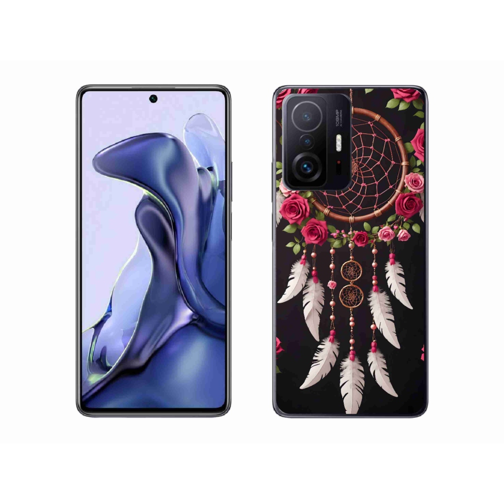 Gél borító mmCase a Xiaomi 11T-hez - álomfogó rózsákkal
