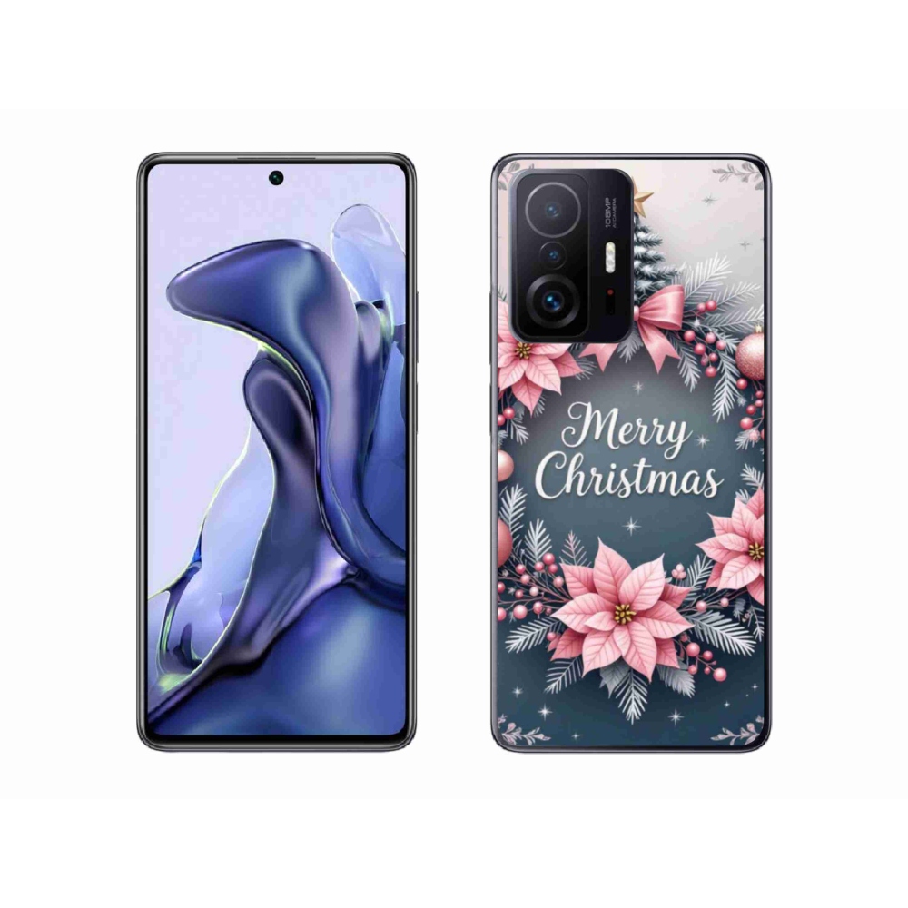 Gél borító mmCase a Xiaomi 11T-hez - boldog karácsonyt!
