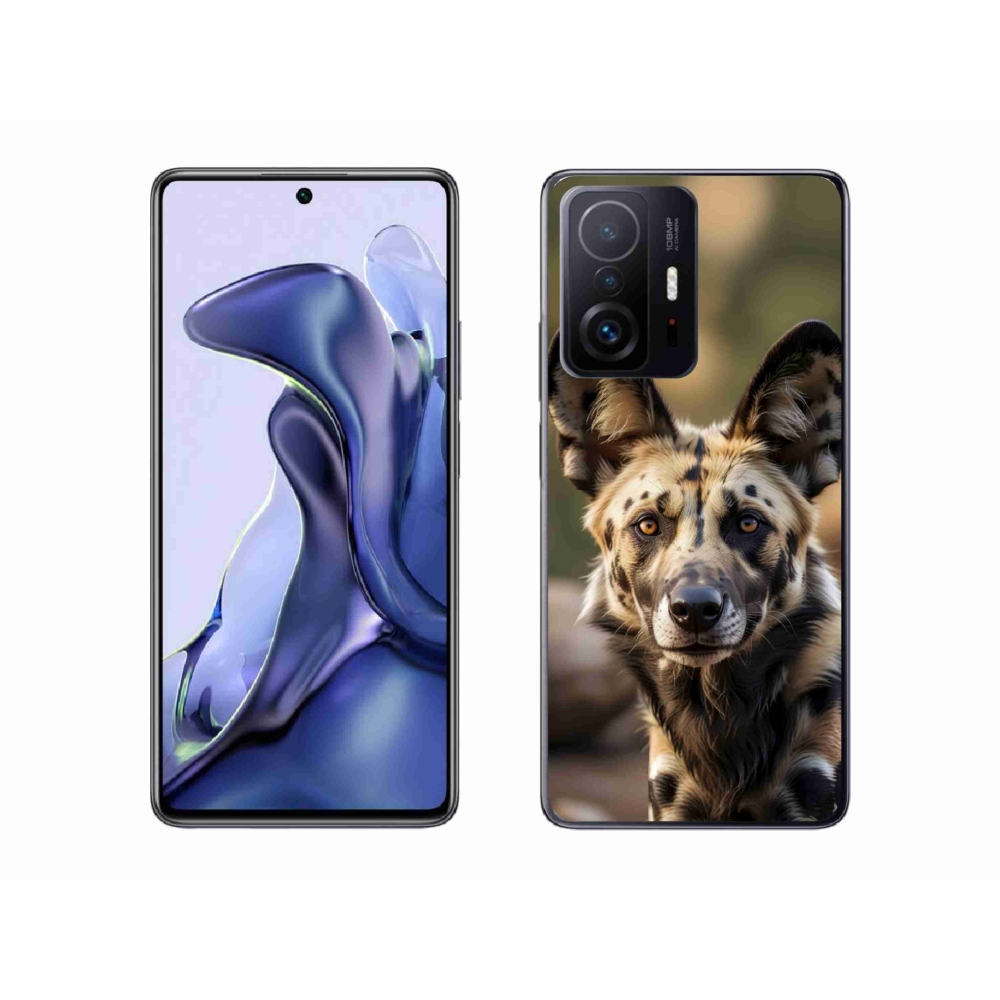 Gél borítás mmCase a Xiaomi 11T Pro számára - Afrikai vadkutya