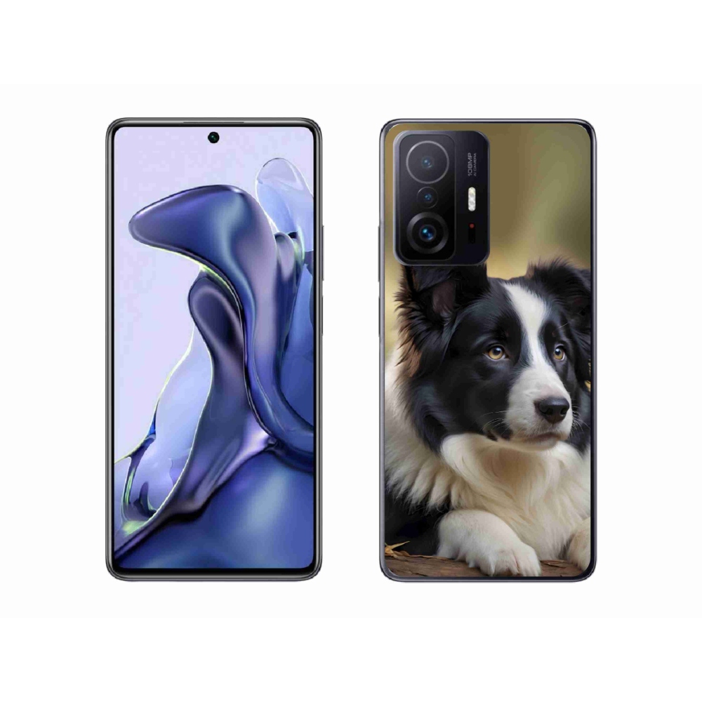 Gél borítás mmCase a Xiaomi 11T Pro számára - border colie 2