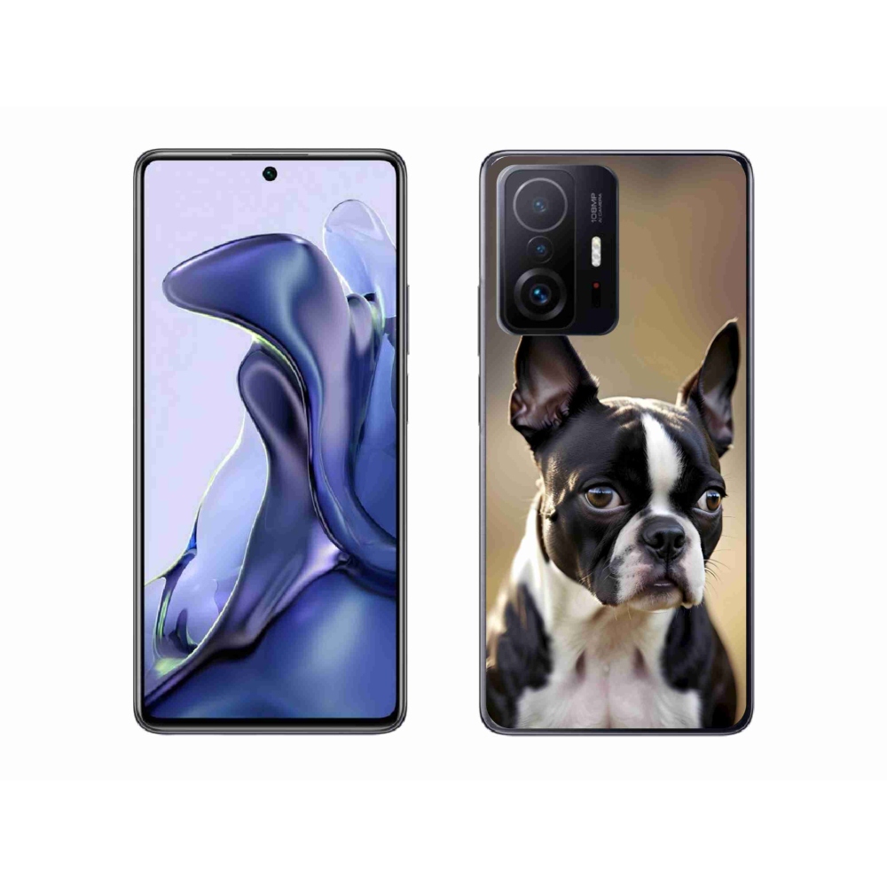 Gél borítás mmCase a Xiaomi 11T Pro készülékhez - Boston Terrier