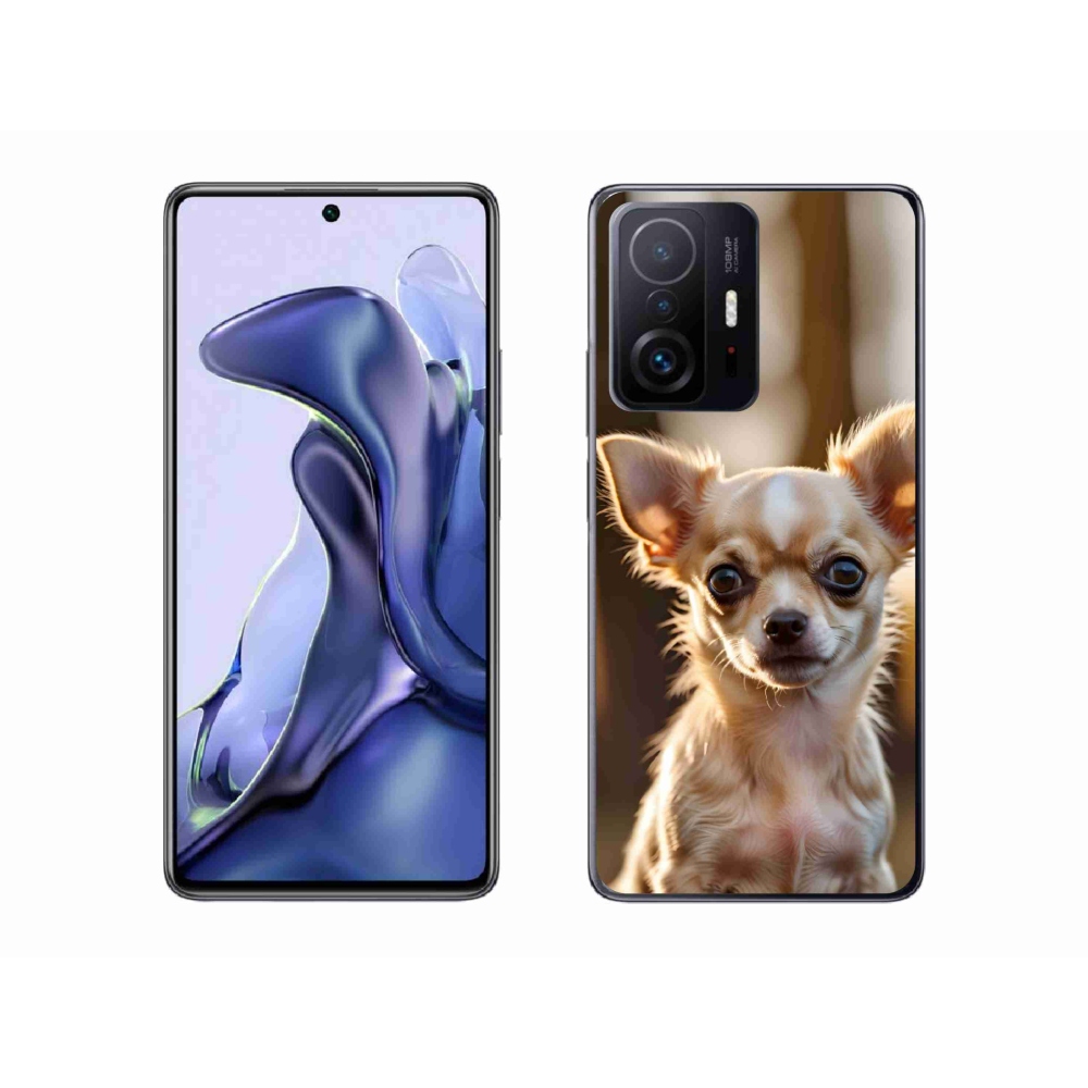 Gél borítás mmCase a Xiaomi 11T Pro - chihuahua 6 számára