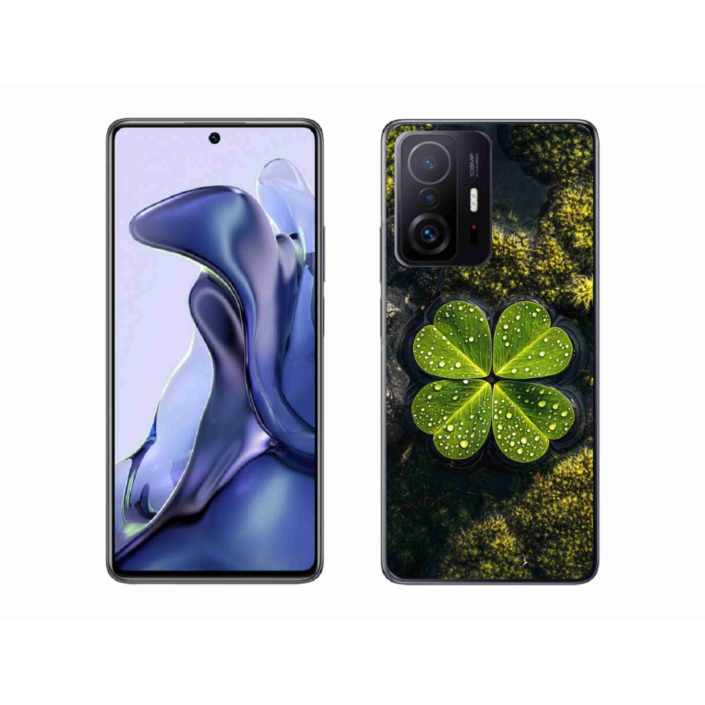 Gél borítás mmCase a Xiaomi 11T Pro számára - négylevelű lóhere