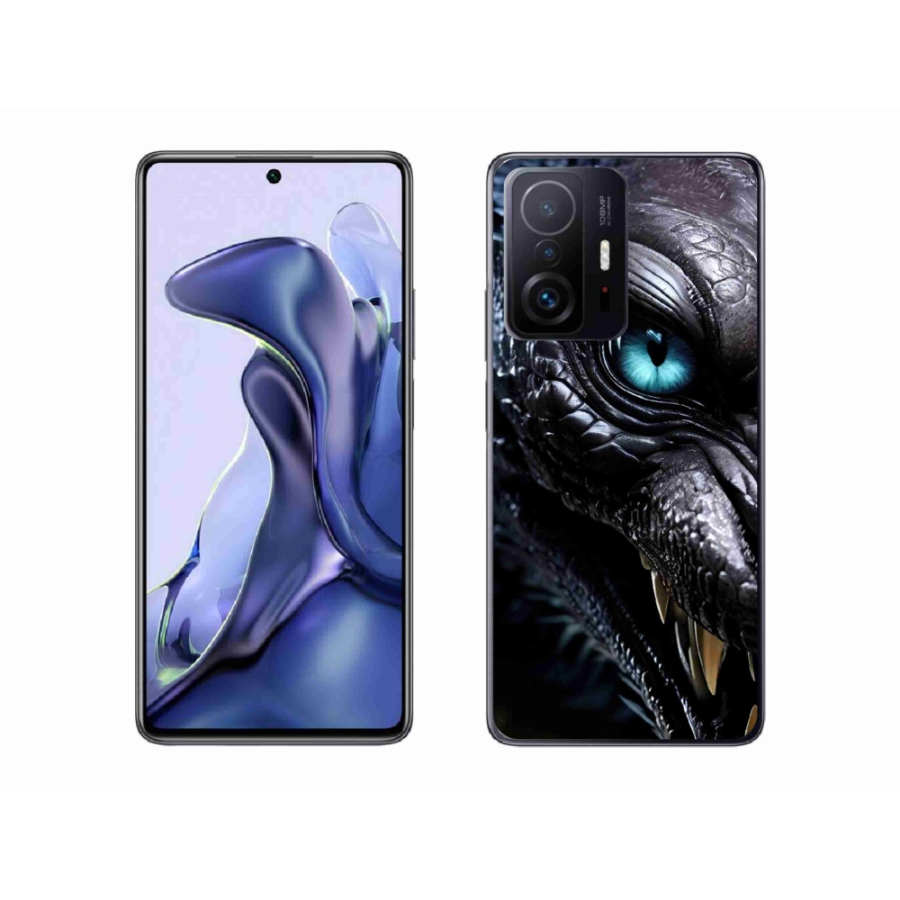 Gél borítás mmCase a Xiaomi 11T Pro számára - sárkány nézet