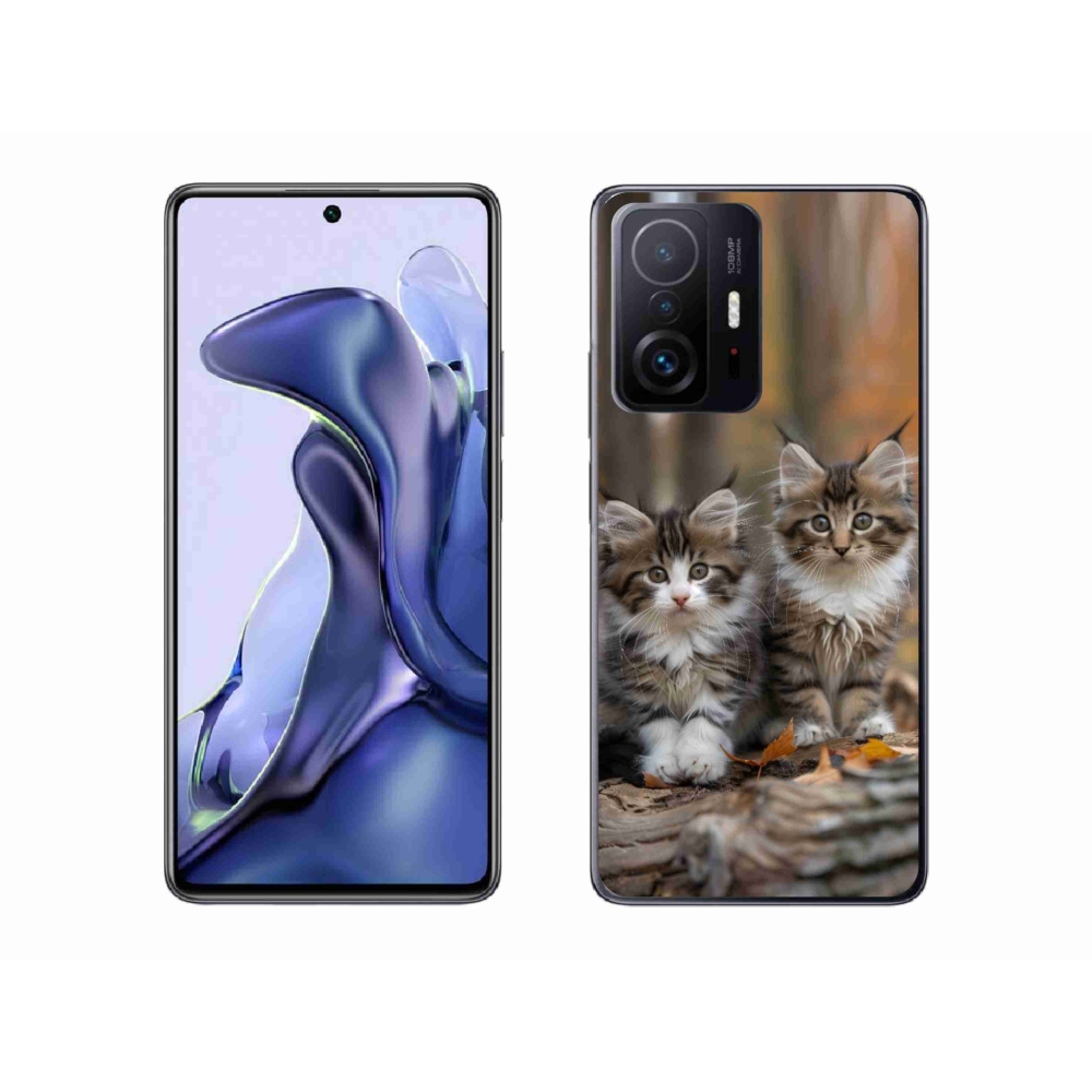 Gél borítás mmCase a Xiaomi 11T Pro számára - cat duo 3
