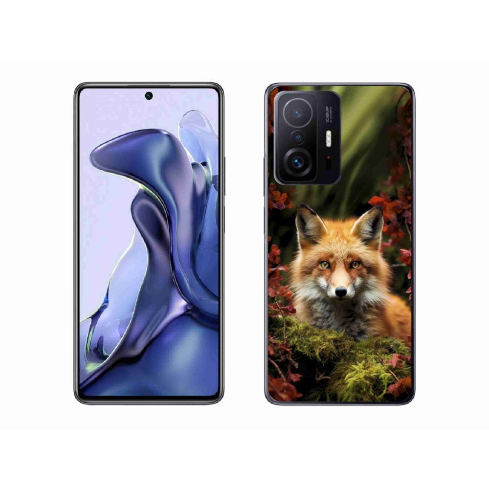 Gél borítás mmCase a Xiaomi 11T Pro számára - róka az erdőben