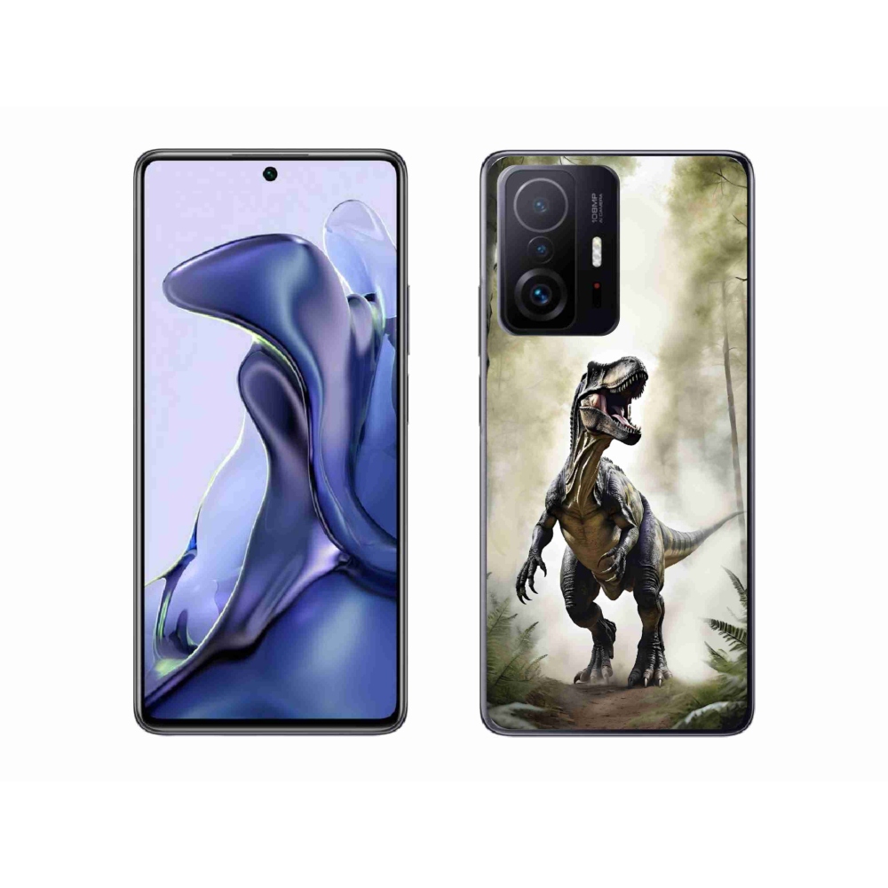 Gél borítás mmCase a Xiaomi 11T Pro készülékhez - dühös T-Rex
