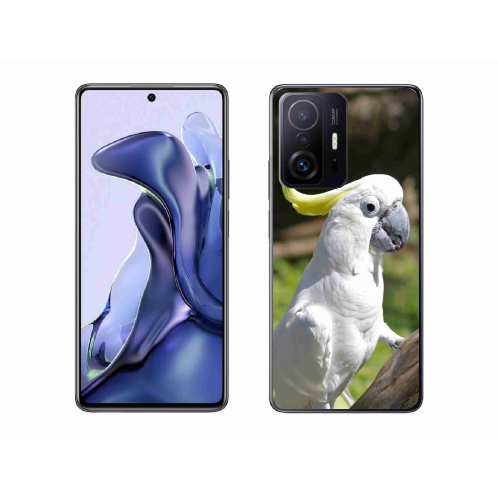Gél borítás mmCase a Xiaomi 11T Pro számára - papagáj kakadu 2