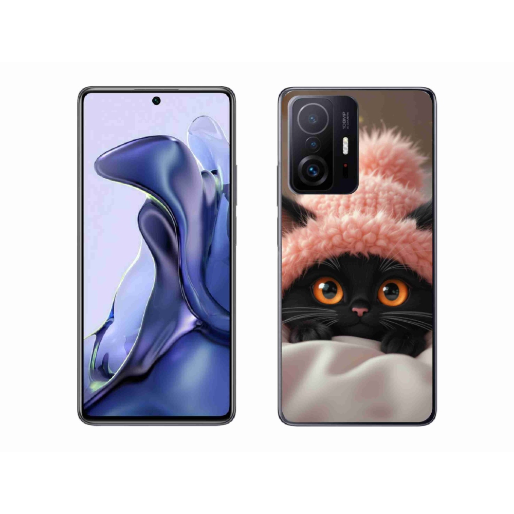 Gél borítás mmCase a Xiaomi 11T Pro számára - aranyos cica 7