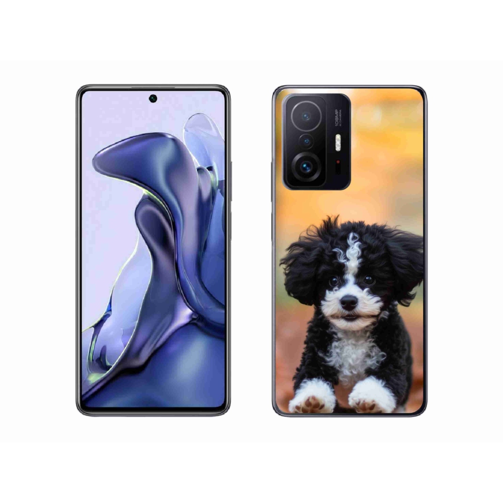 Gél borítás mmCase a Xiaomi 11T Pro számára - aranyos kiskutya 2