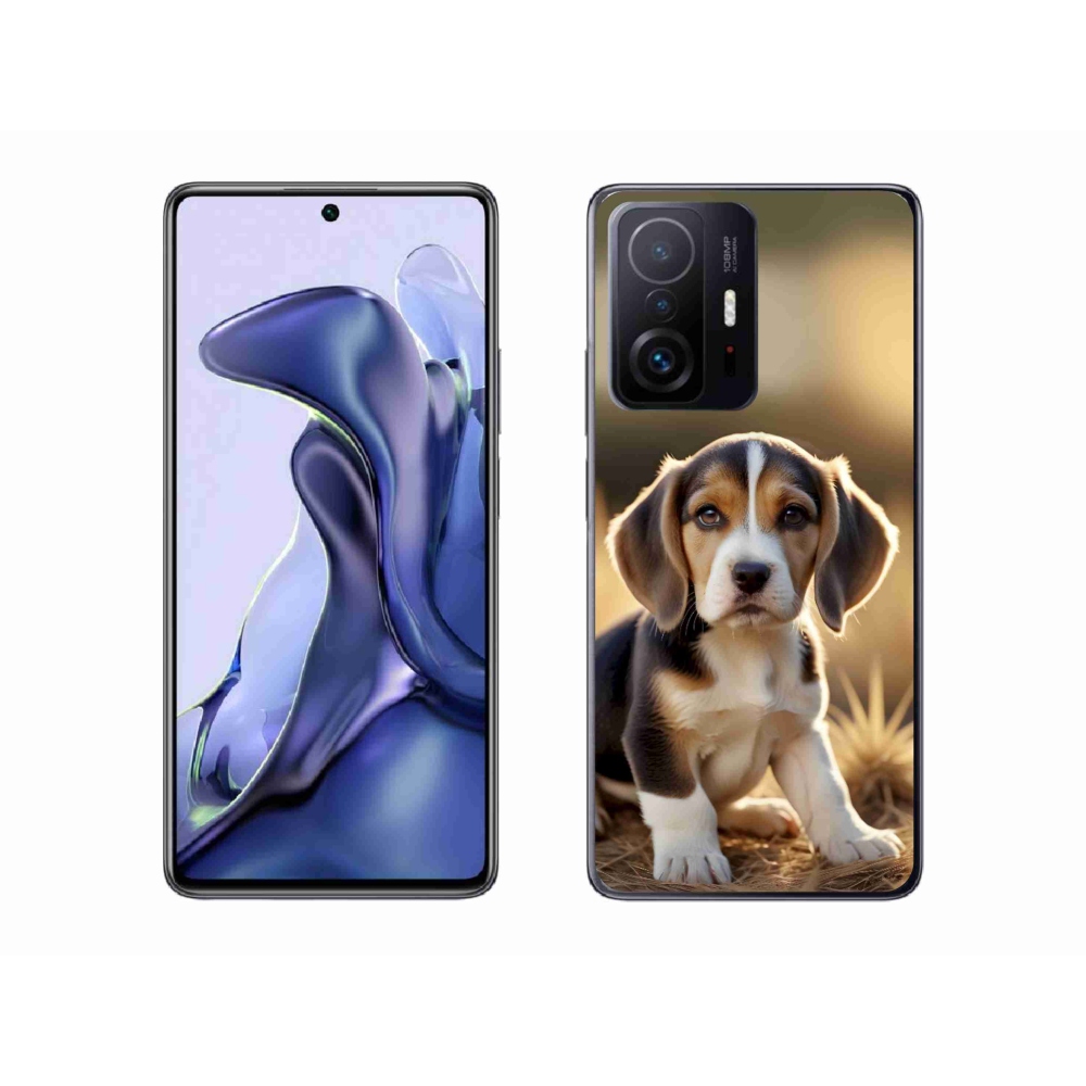 Gél borítás mmCase a Xiaomi 11T Pro számára - aranyos beagle