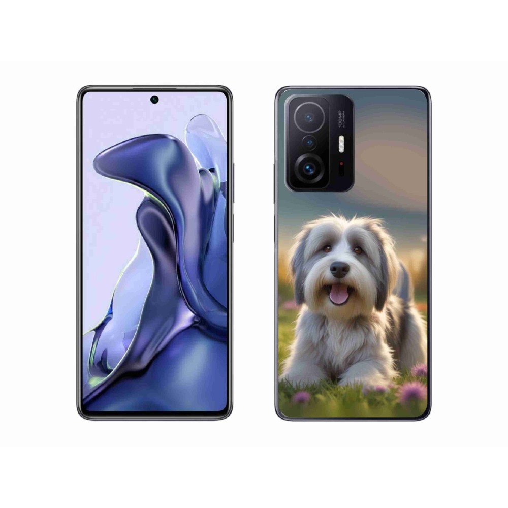Gél borítás mmCase a Xiaomi 11T Pro számára - aranyos havanese kutya