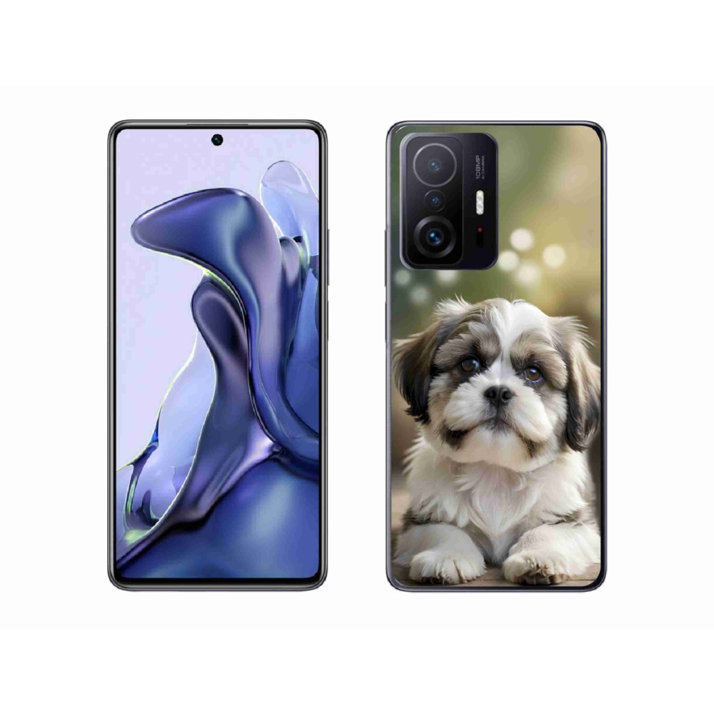 Gél borítás mmCase a Xiaomi 11T Pro számára - aranyos shih-tzu