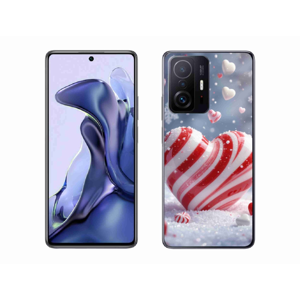 Gél borítás mmCase a Xiaomi 11T Pro számára - édes szív