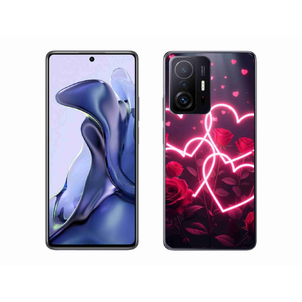 Gél borítás mmCase a Xiaomi 11T Pro számára - a szeretet szíve