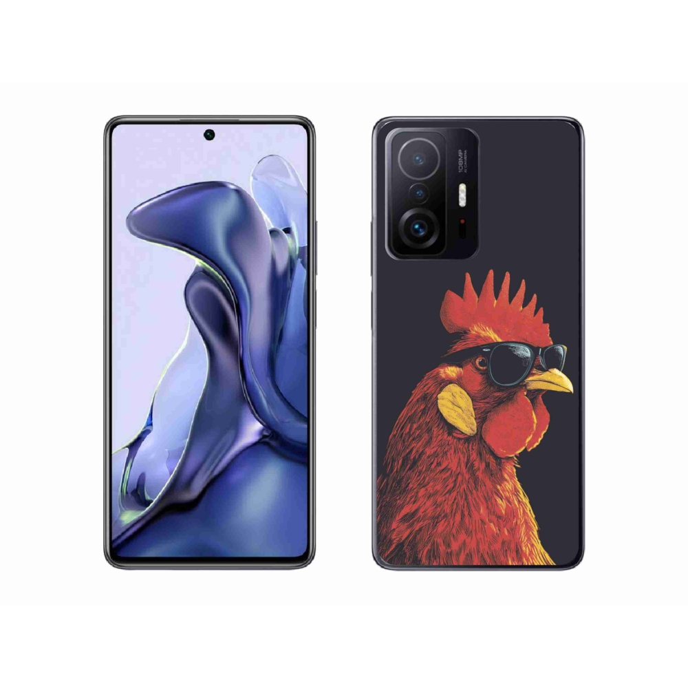 Gél borítás mmCase a Xiaomi 11T Pro számára - stílusos kakas