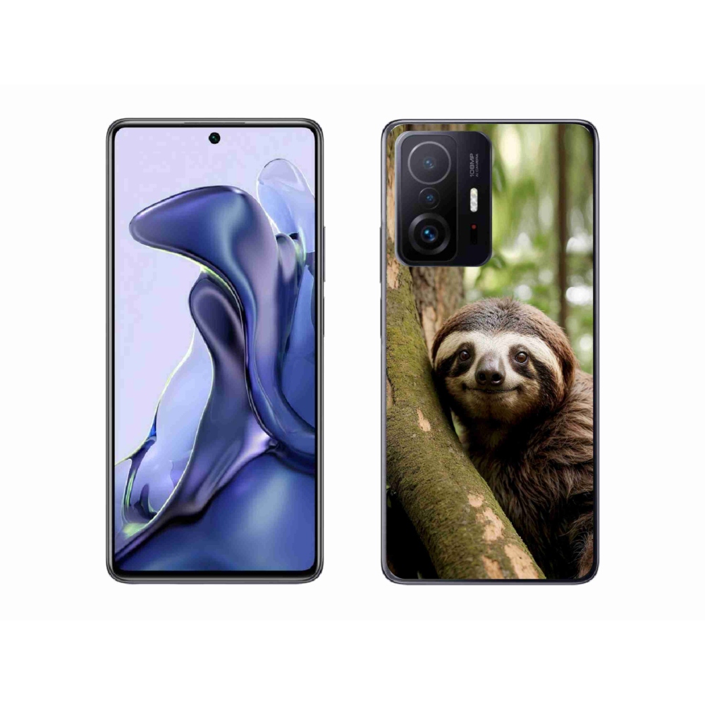 Gél borítás mmCase a Xiaomi 11T Pro számára - mosolygó lajhár
