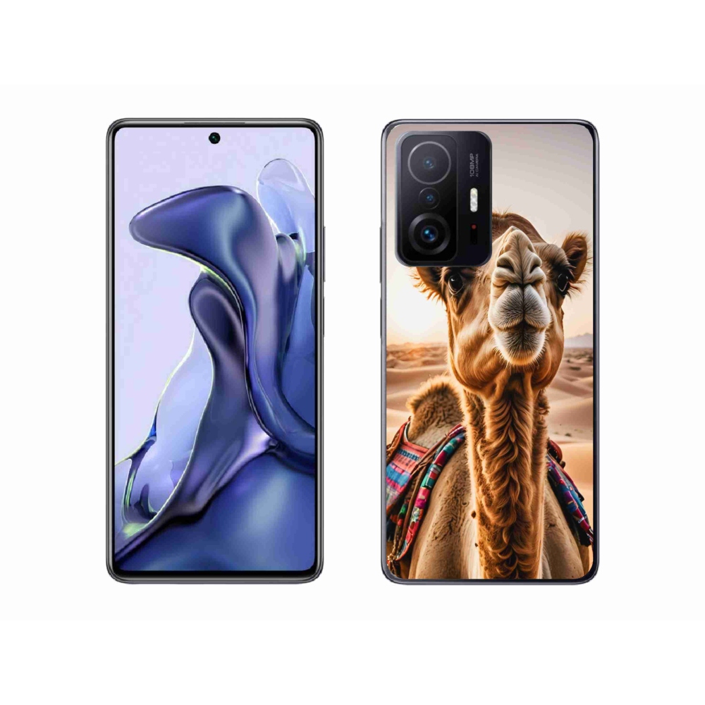 Gél borítás mmCase a Xiaomi 11T Pro számára - teve színű