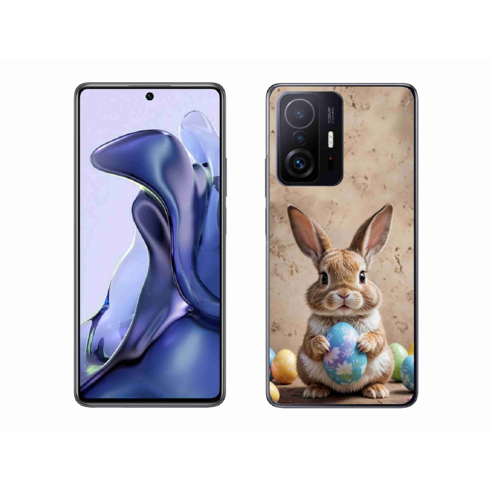 Gél borítás mmCase a Xiaomi 11T Pro számára - Húsvéti nyuszi
