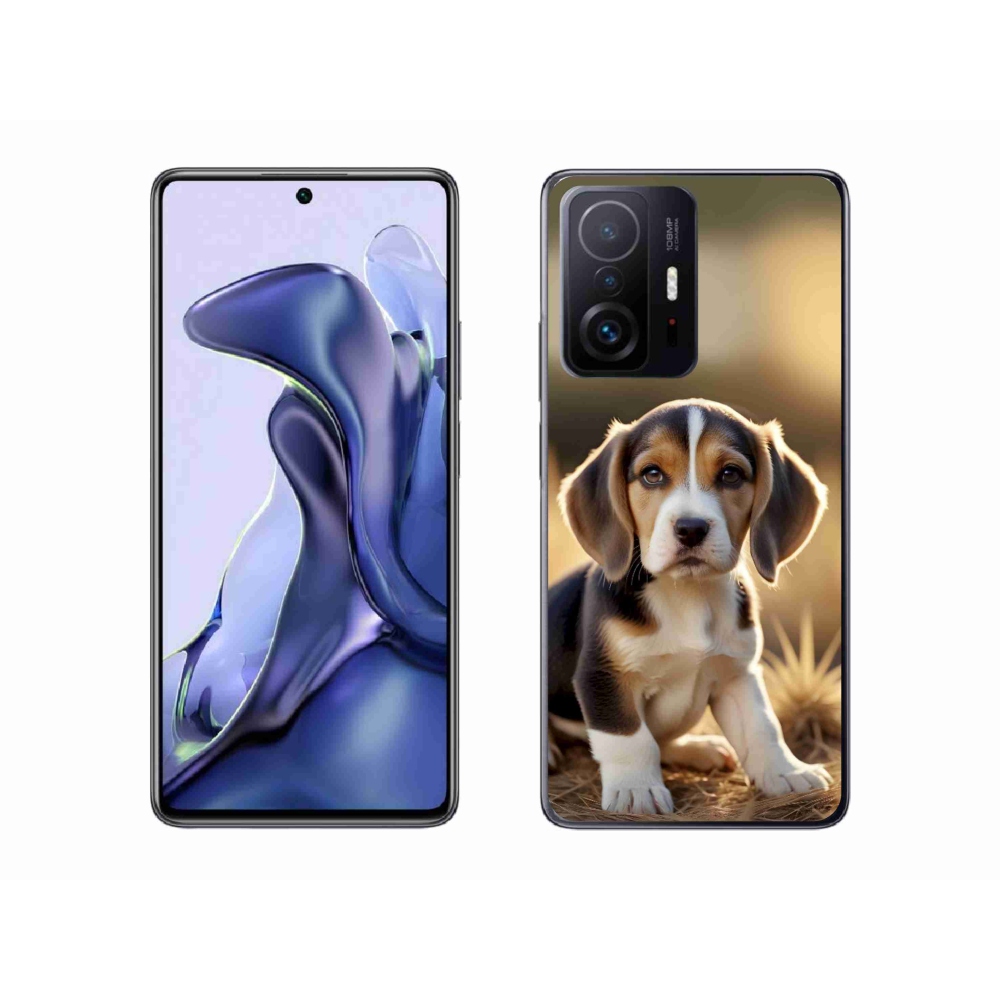 Gél borítás mmCase a Xiaomi 11T-hez - aranyos beagle