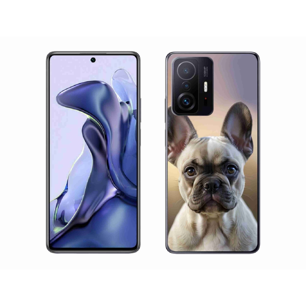 Gél borítás mmCase a Xiaomi 11T-hez - aranyos francia bulldog