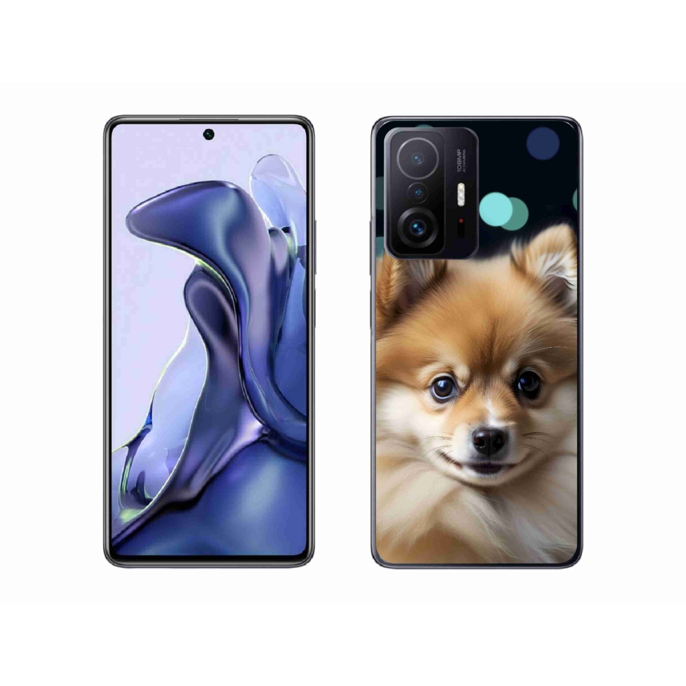 Gél borító mmCase a Xiaomi 11T-hez - aranyos pomerániai