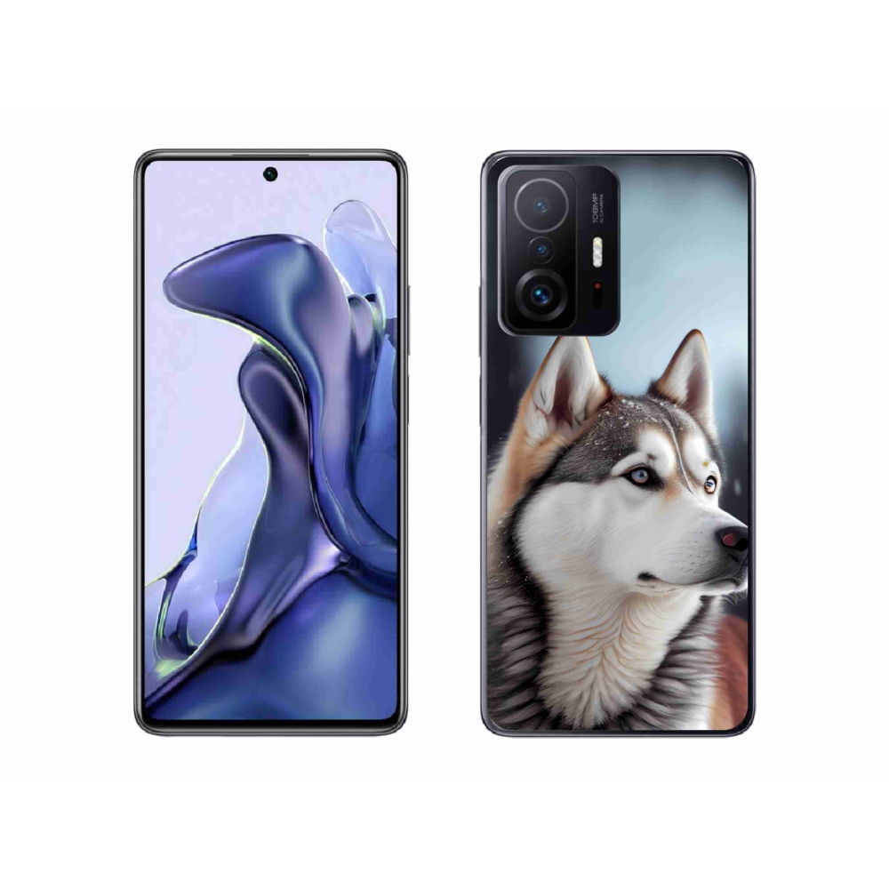 Gél borítás mmCase a Xiaomi 11T-hez - Szibériai husky
