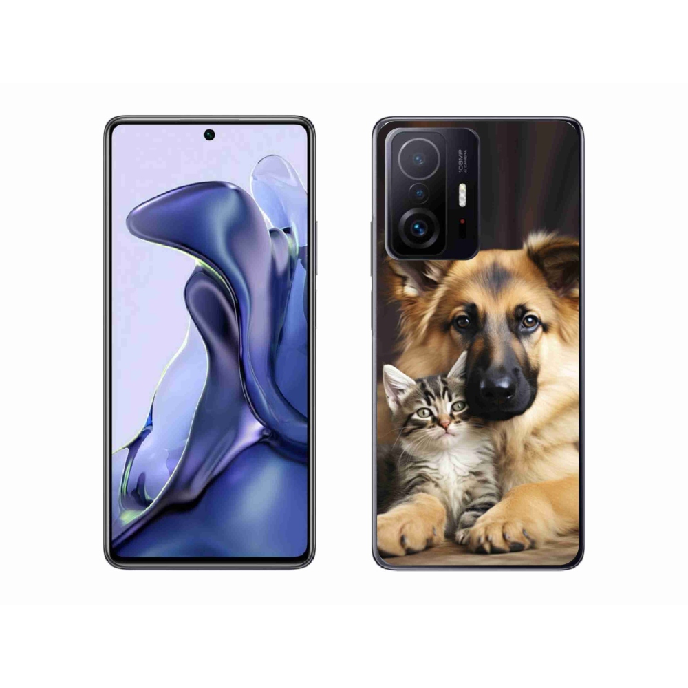 Gél borító mmCase a Xiaomi 11T-hez - állati barátság
