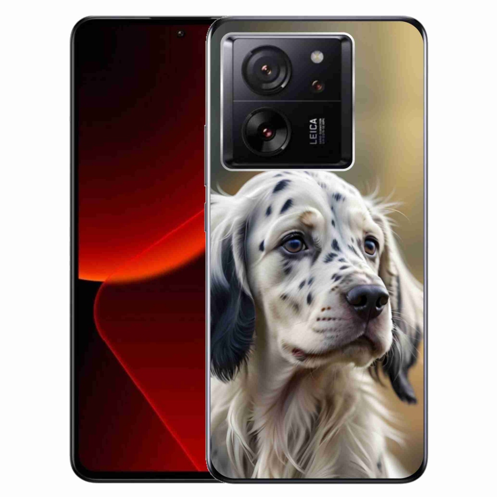 Gél borítás mmCase a Xiaomi 13T/13T Pro készülékhez - English Setter
